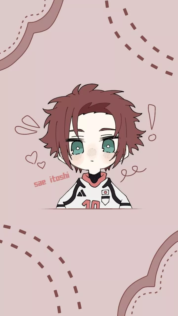 Wallpaper sae itoshi cute