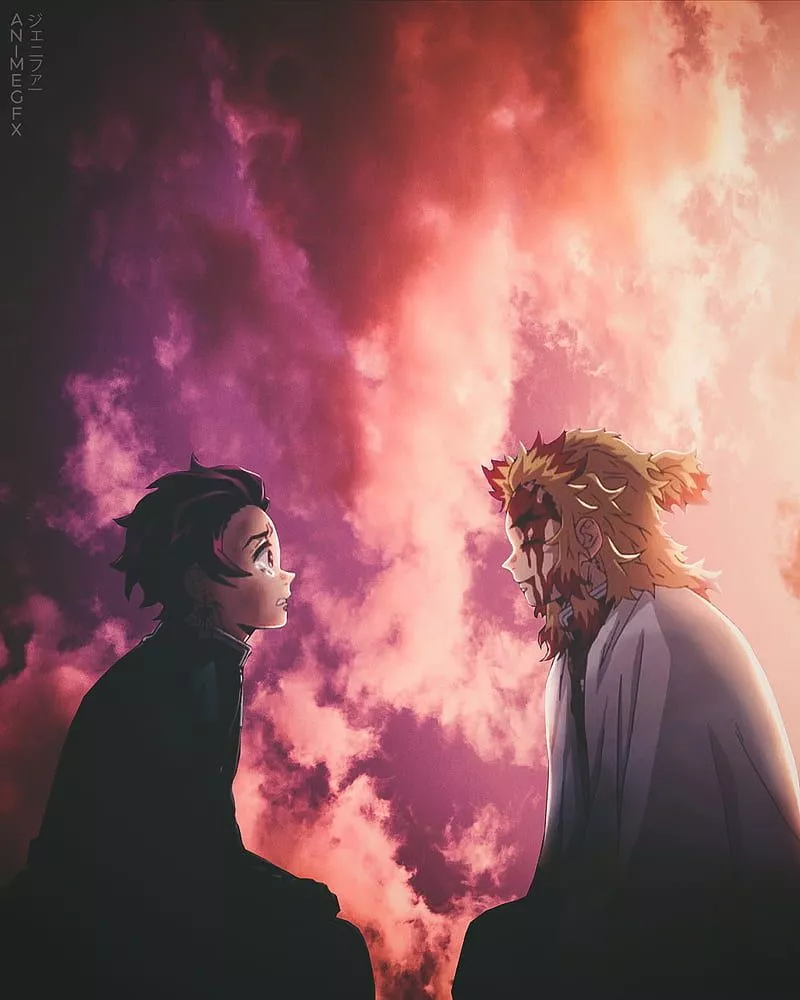 HD demon slayer movie wallpaper