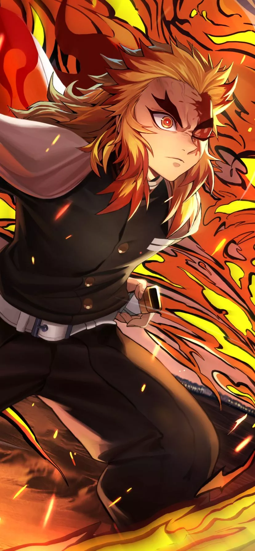 Anime, Kyojuro Rengoku, Demon Slayer