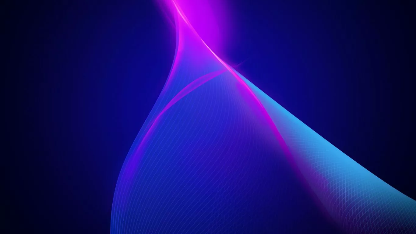 wallpaper 1366x768 curves, pink blue