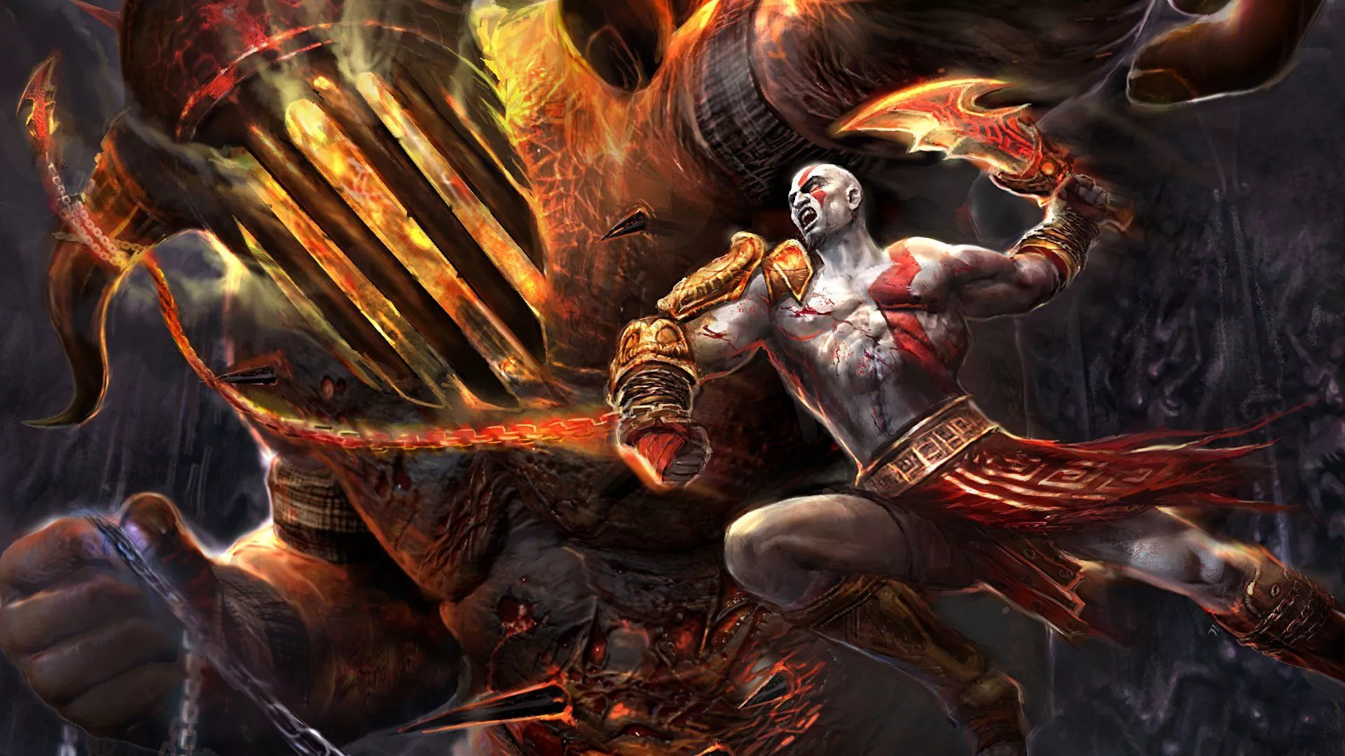 HD Wallpaper: Kratos from God Of War III