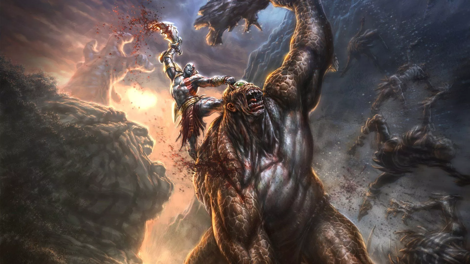 God Of War III Theme for Windows 10 and 11