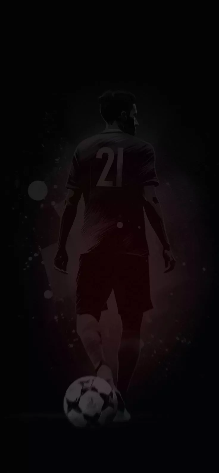 Black Soccer Wallpaper