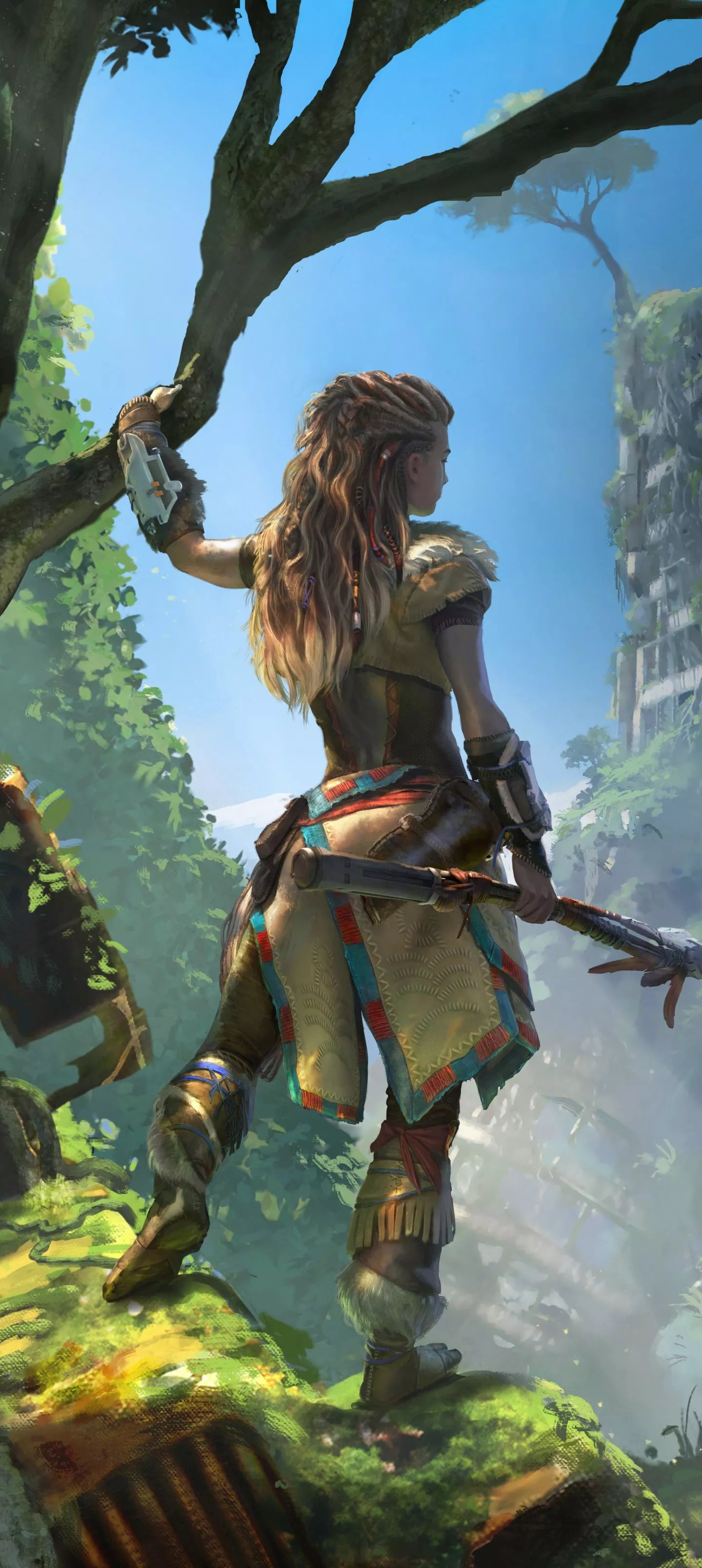 Aloy (Horizon Series) iPhone Wallpaper