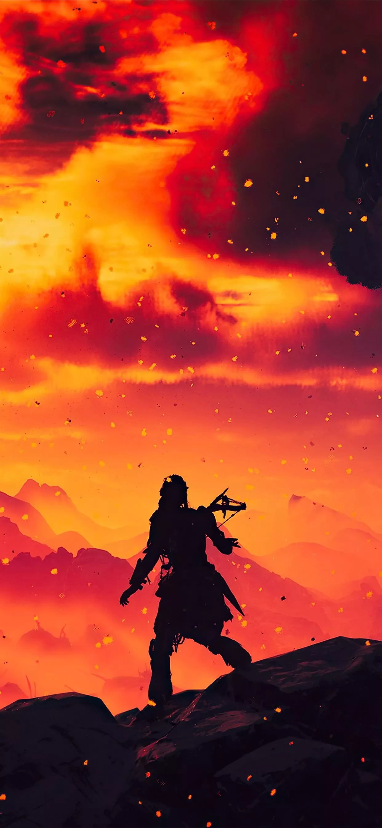 aloy horizon zero dawn game 5k iPhone