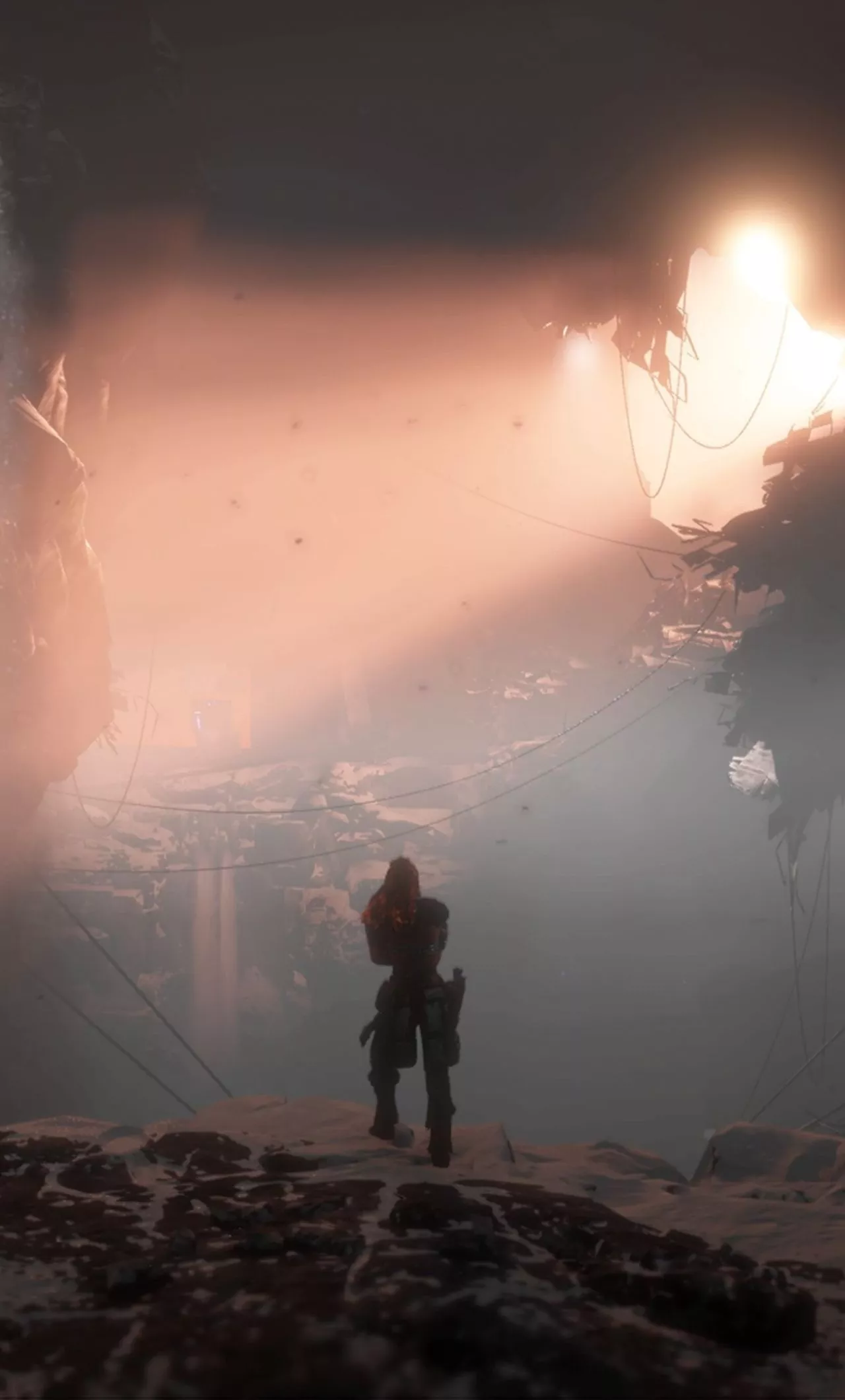 Download wallpaper 1280x2120 game, dark