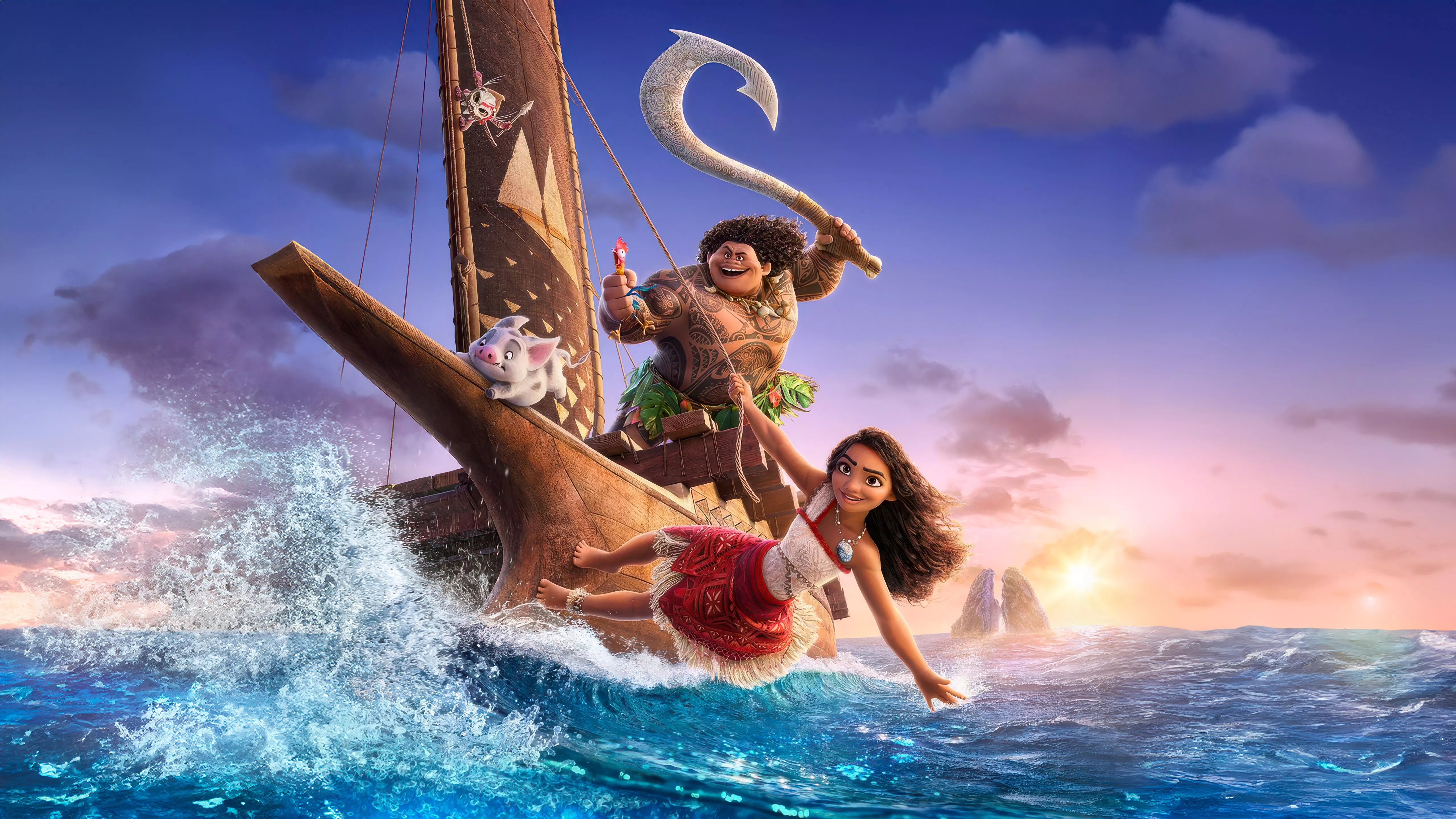 Download Moana 2 4k Ultra HD Wallpaper