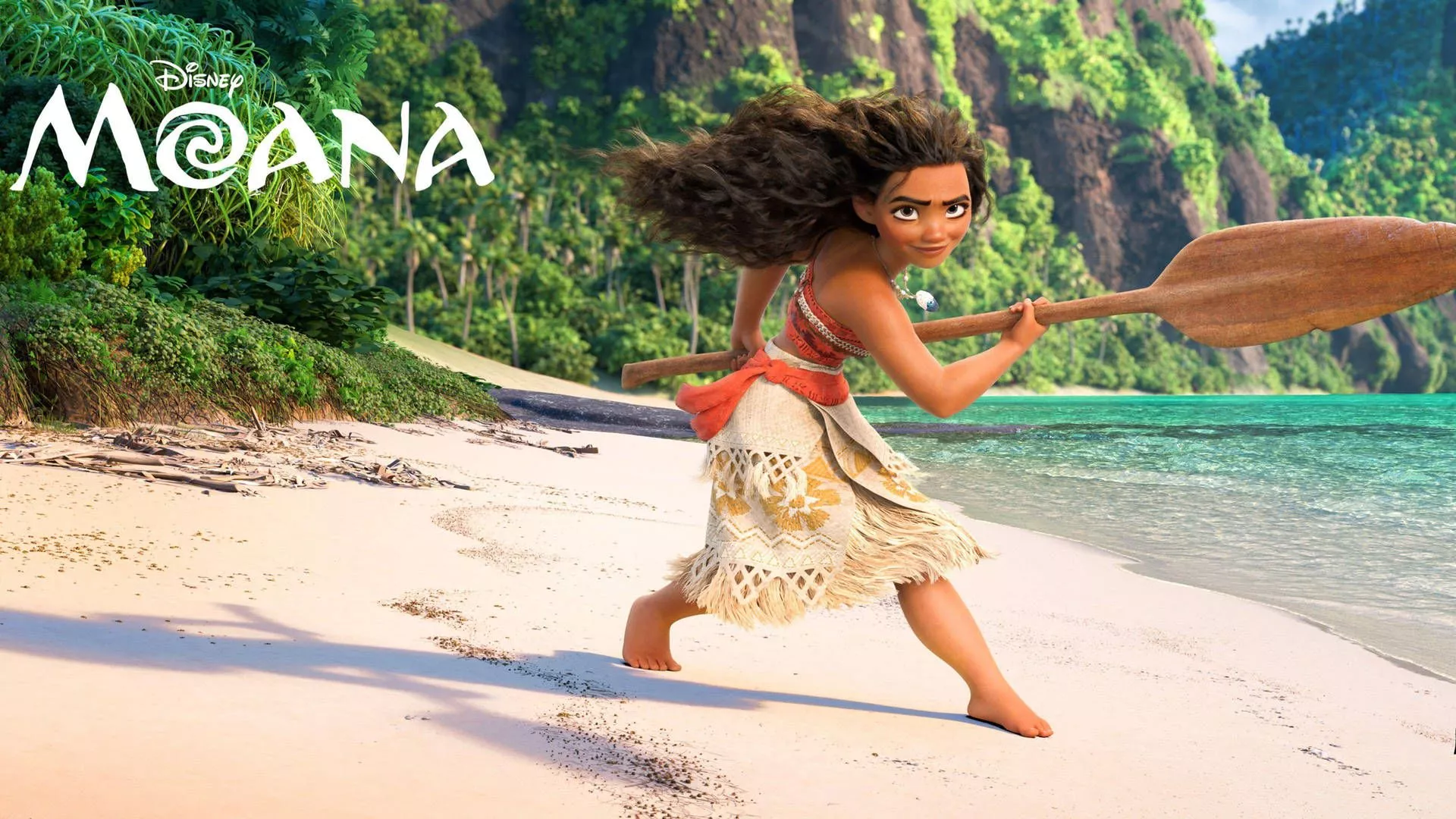 Moana 4k Paddle Wallpaper