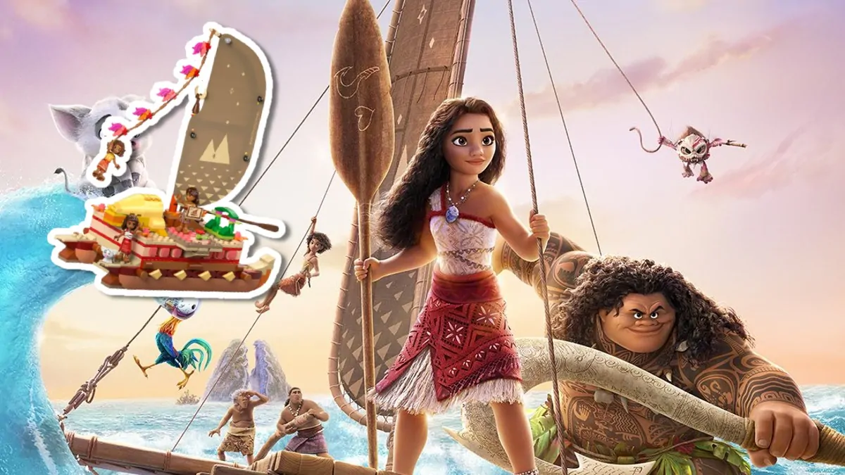 LEGO Disney Moana 2 set prices