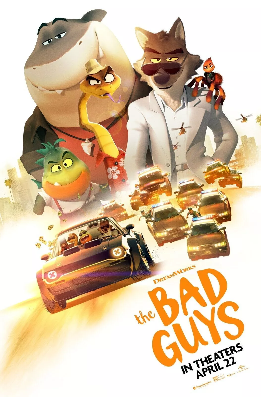 The Bad Guys movie poster (b) x 17