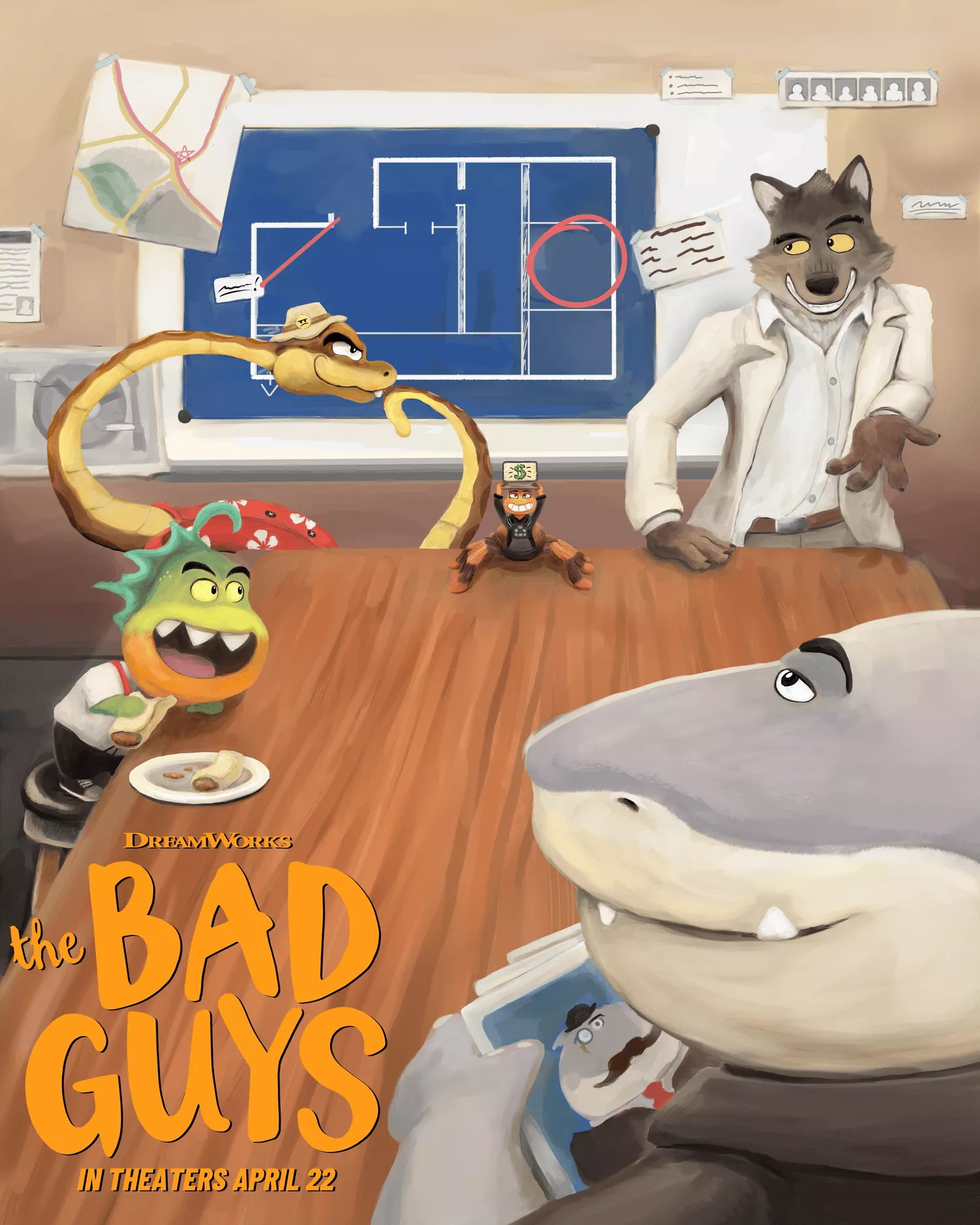 The Bad Guys Movie Poster