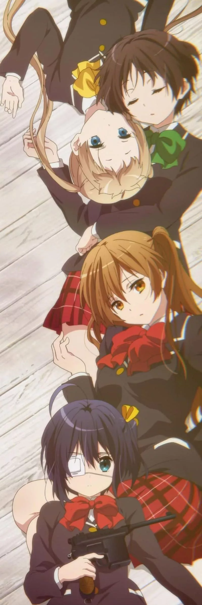 Chuunibyou, anime, anime, HD phone