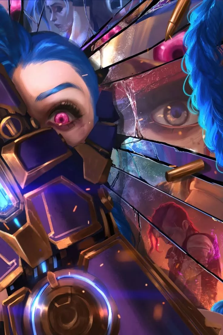 Jinx Arcane Fanmade 4k Ultra HD Wallpaper