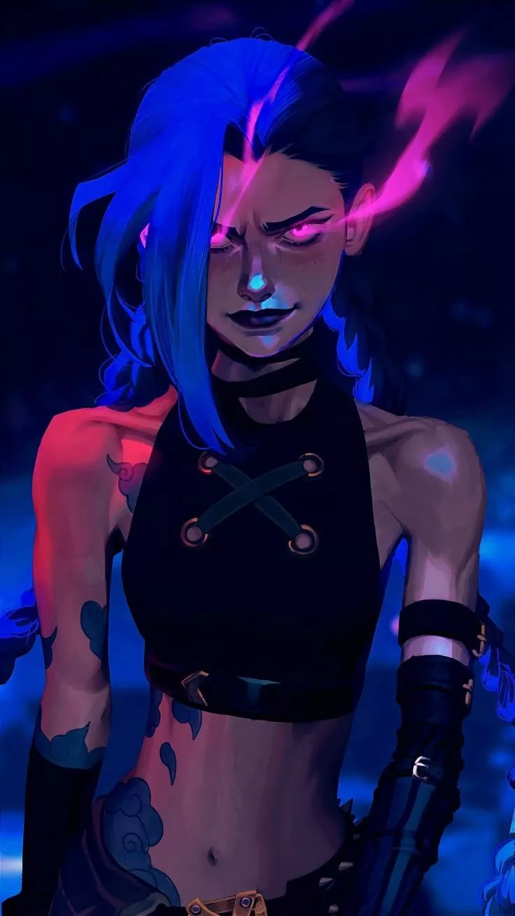Jinx wallpaper 4K Phone