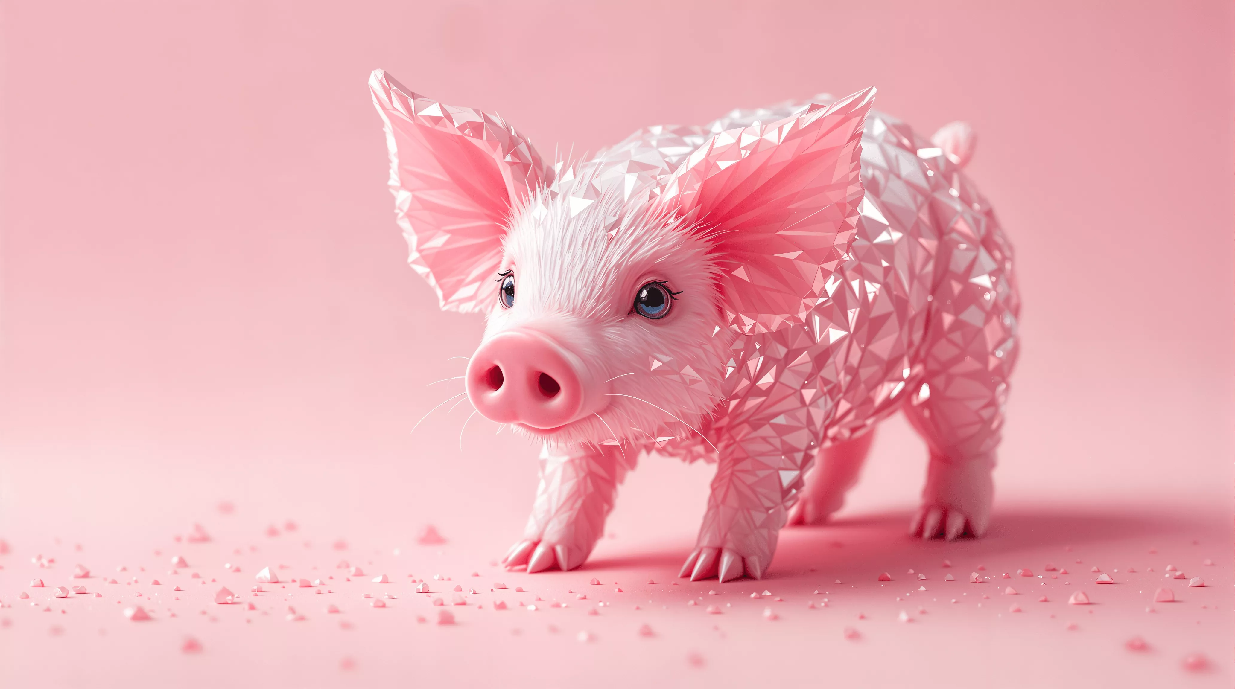 Charming Piglet in Stunning 4K Ultra HD