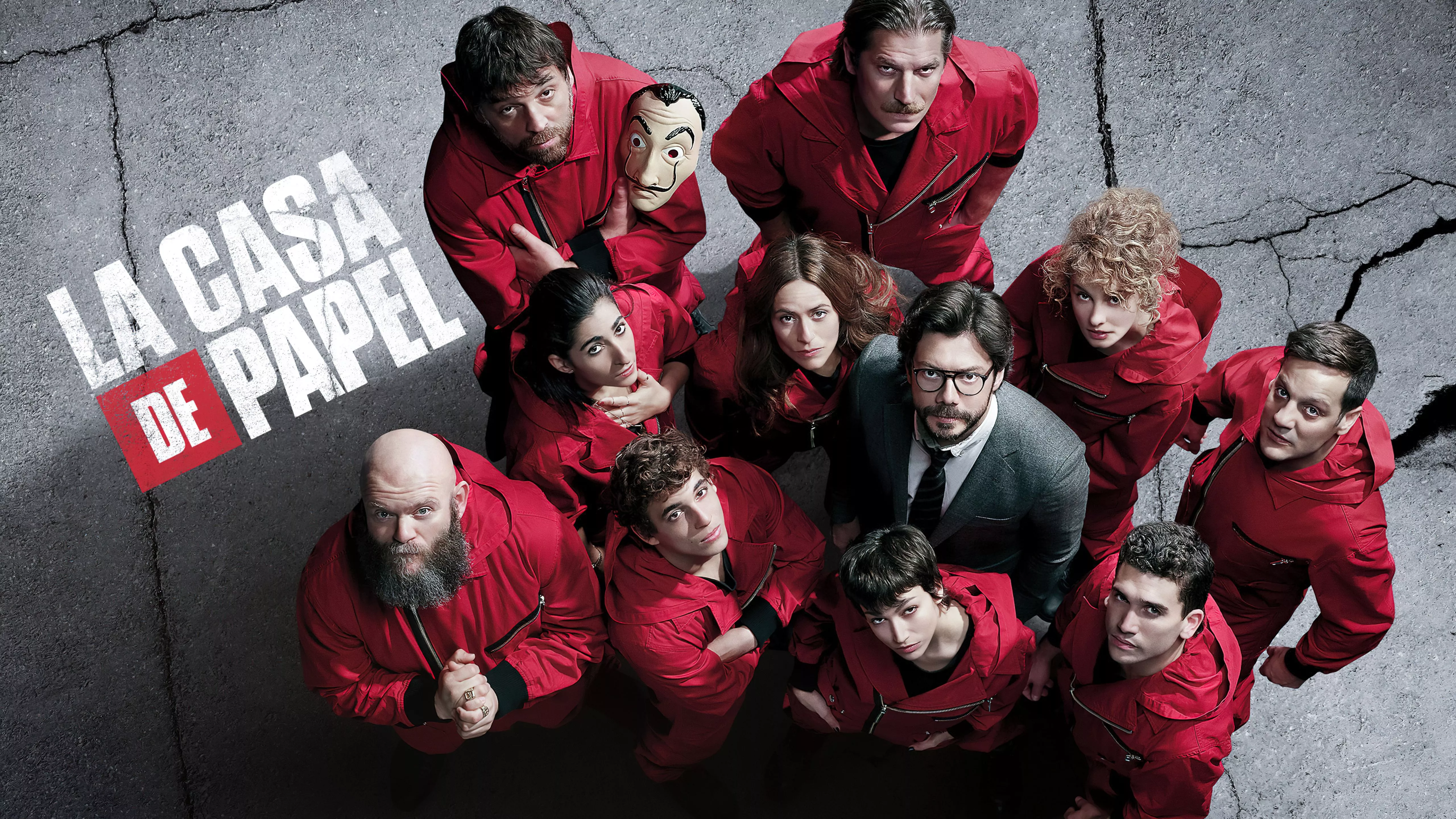 La casa de papel Wallpaper 4K, TV