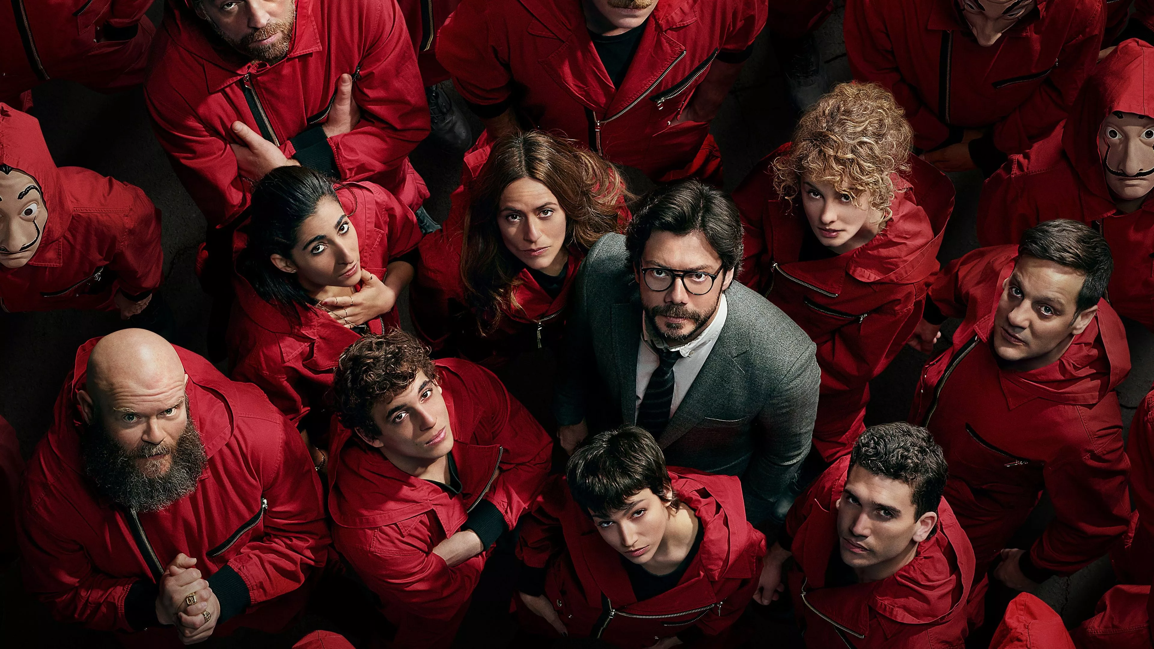 Money Heist Wallpaper 4K, Alvaro Morte