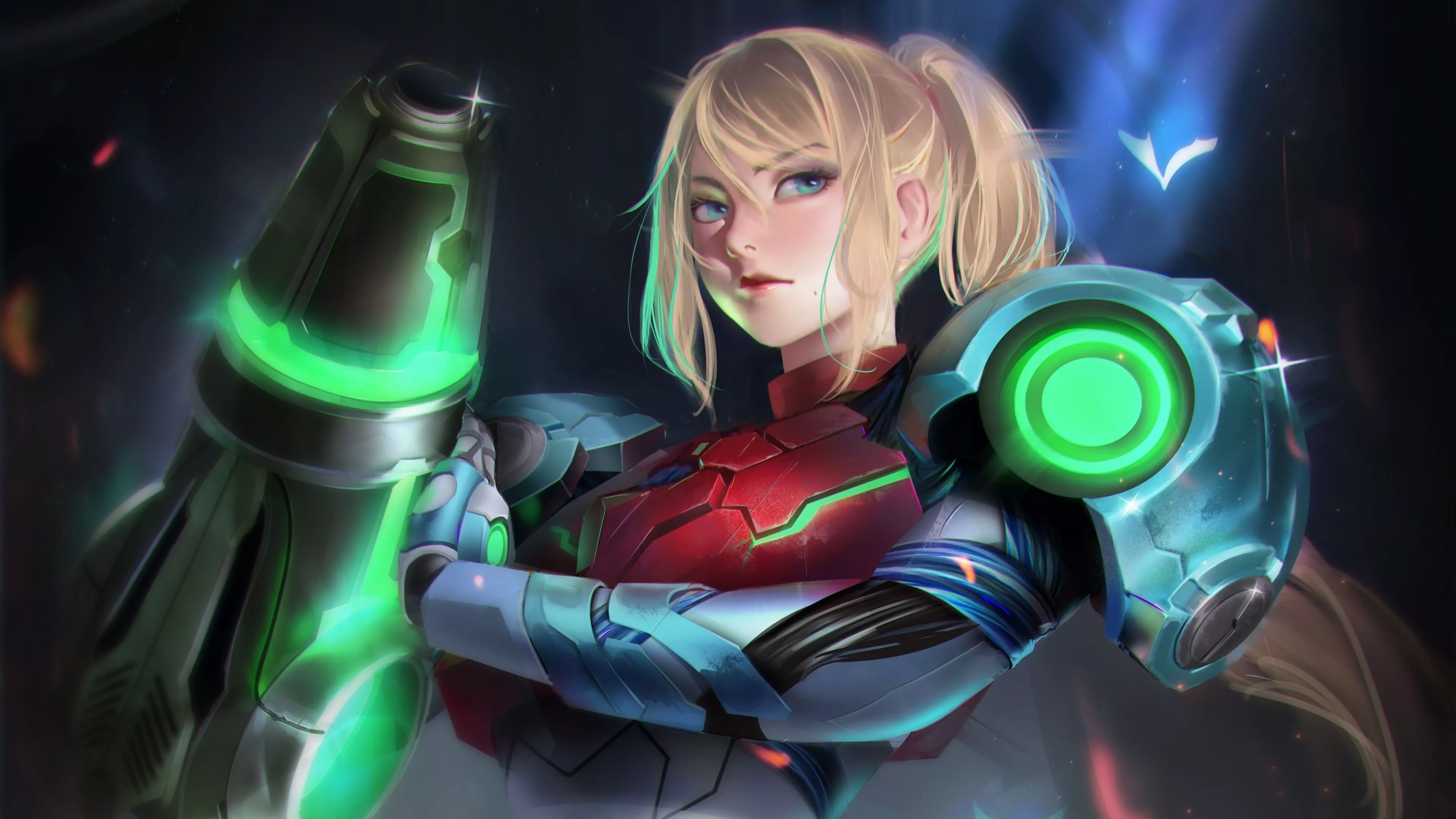 Samus Aran 4K HD Metroid Wallpaper