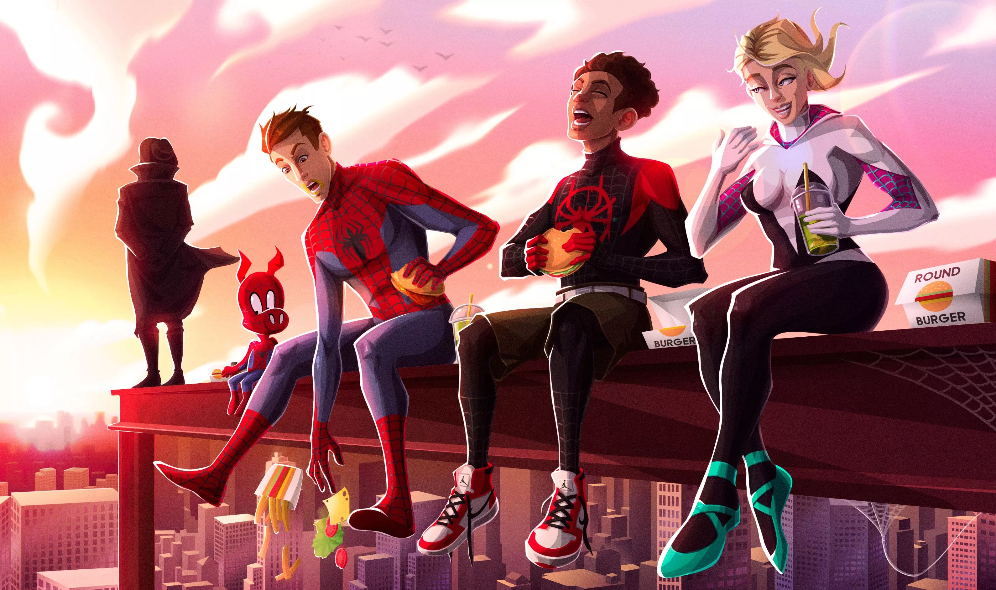 Spider Verse New Artwork 4k Laptop