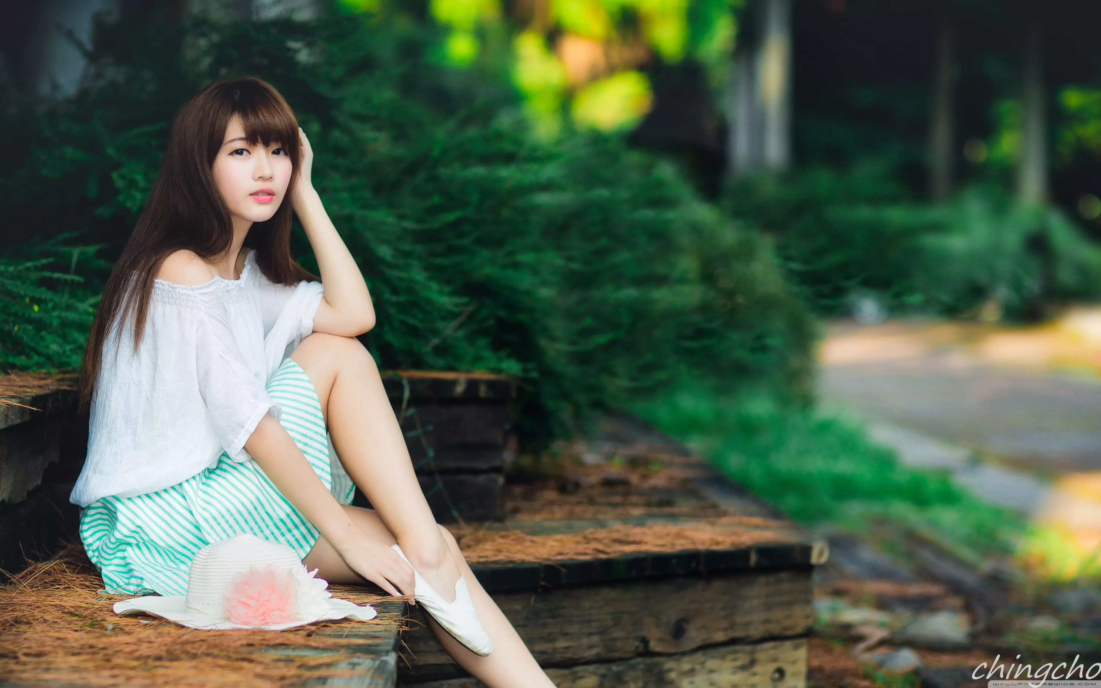 Cute Asian Girl Photography Summer