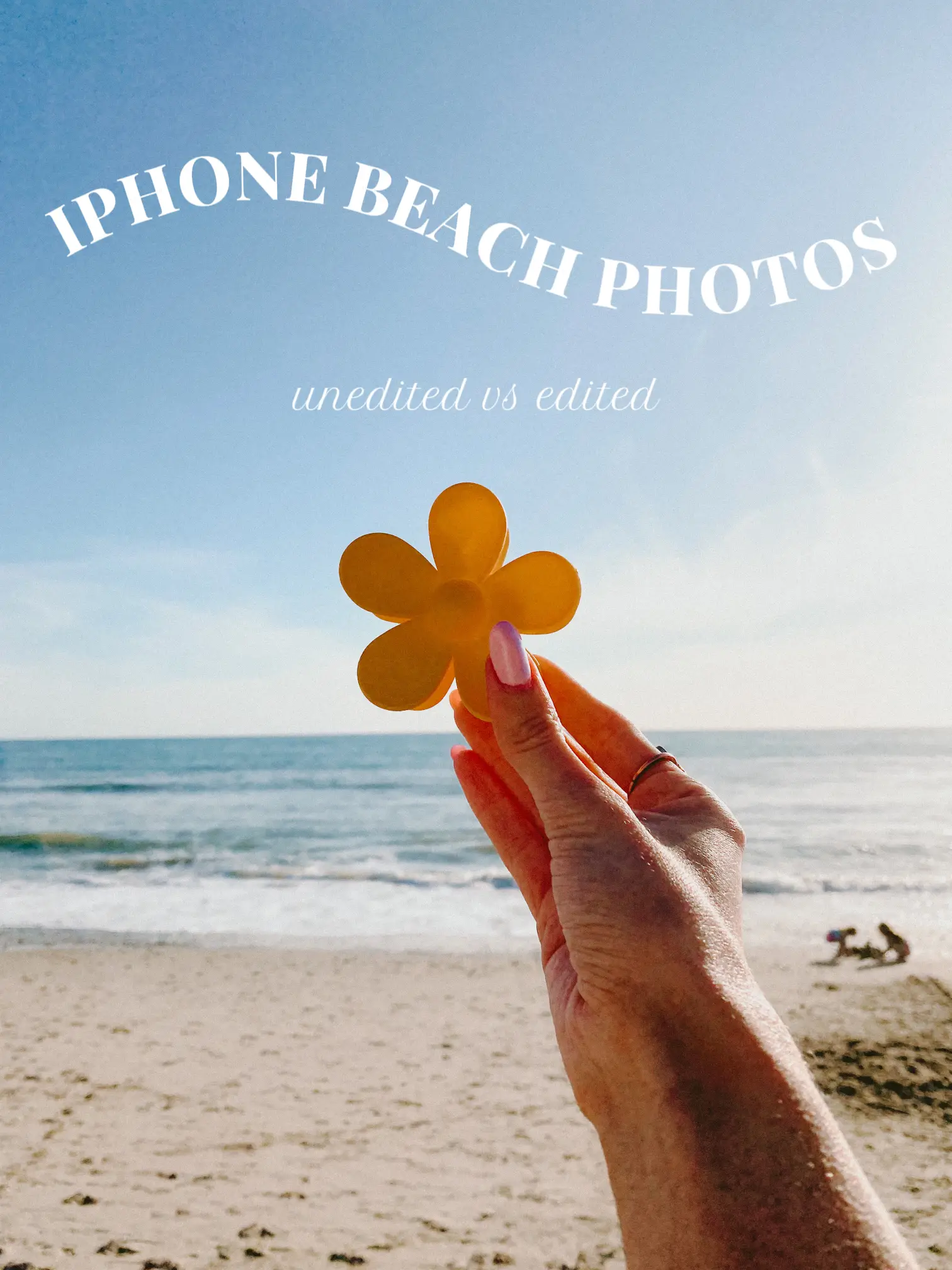 aesthetic iphone beach pics. unedited