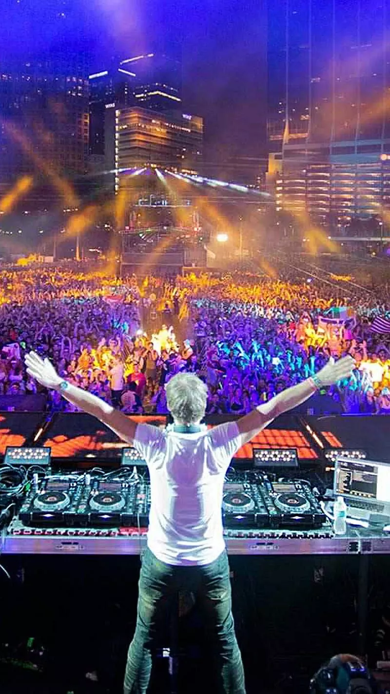 Dj Music, Crowd, Dj, Lights, Music