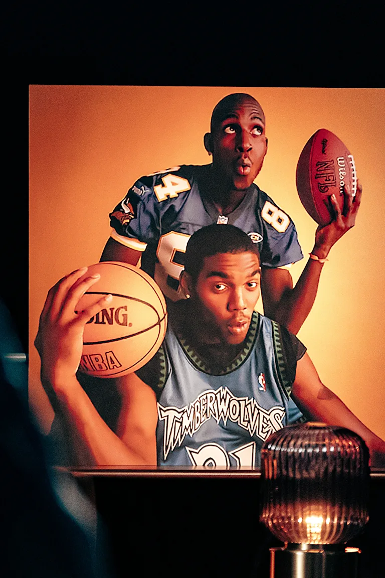 Randy Moss & Kevin Garnett Photo