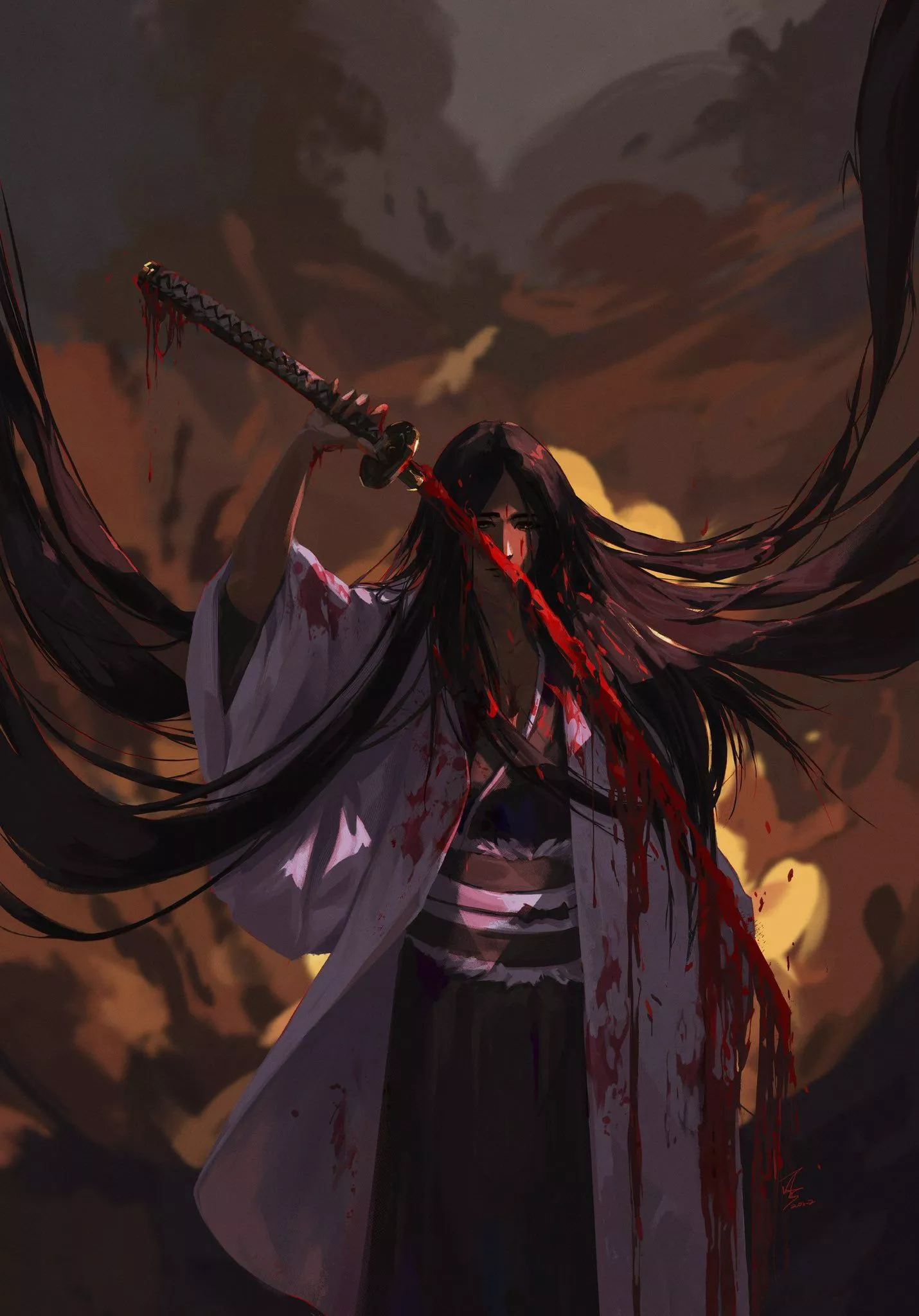 The First #unohana #BLEACHTYBW #BLEACH