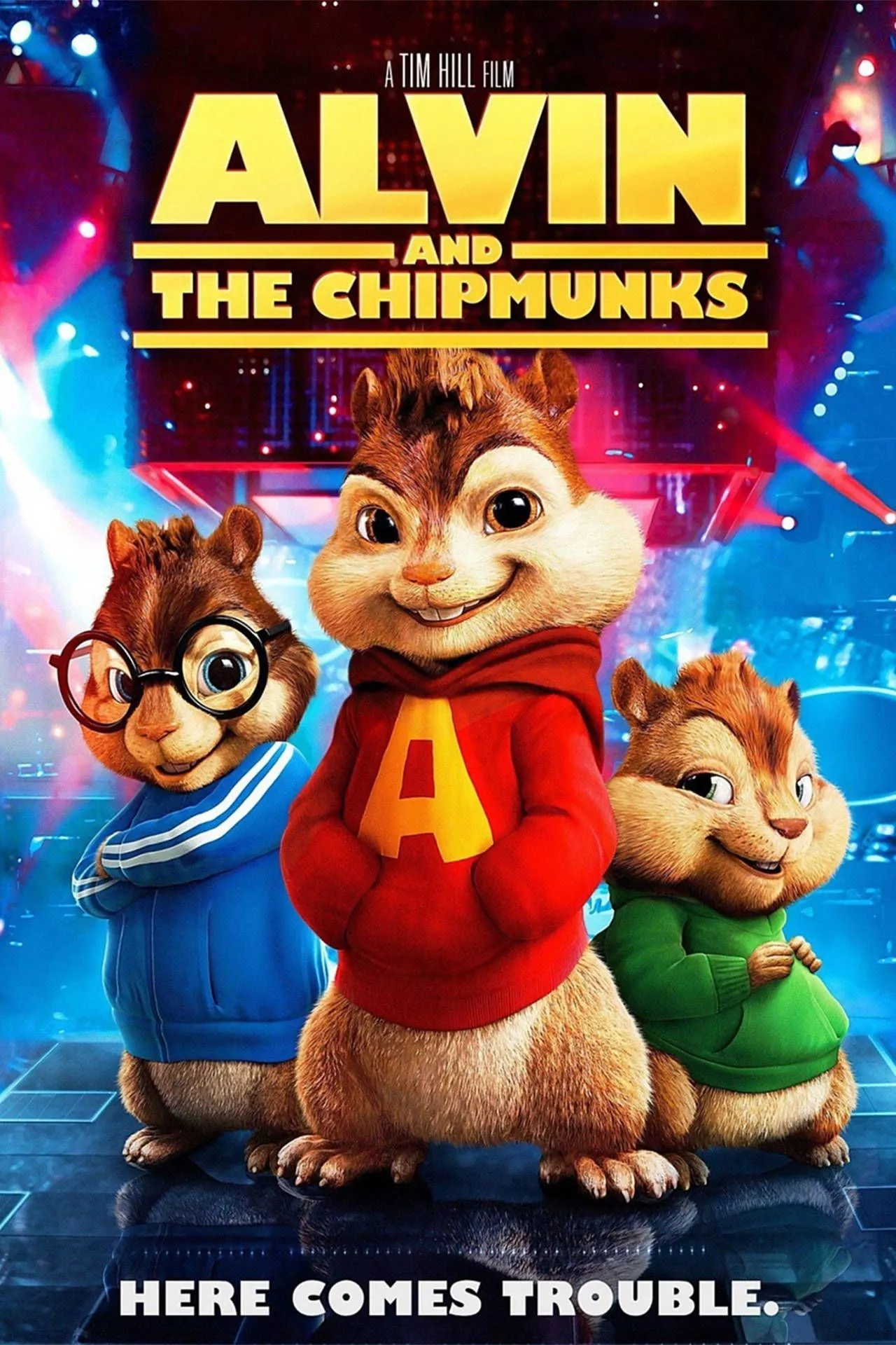 Chipmunks Trouble Wallpaper