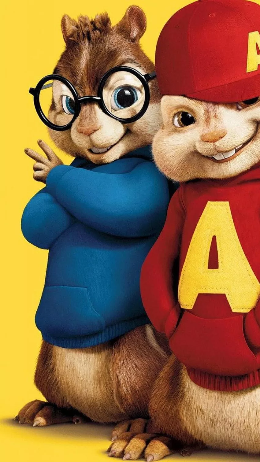 the Chipmunks HD phone wallpaper