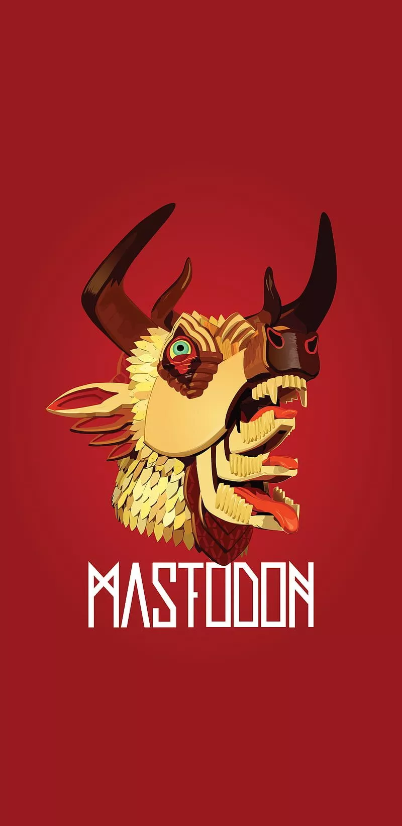 Mastodon, blood mountain, devil, HD