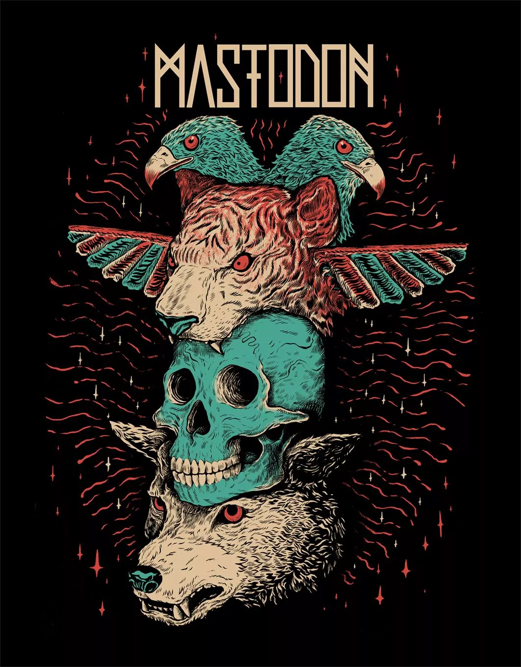 MASTODON SPRING. Image - Behance