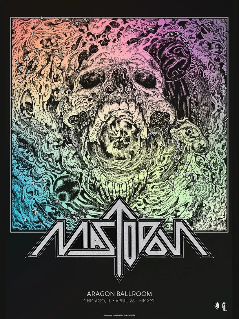 Mastodon Concert Poster