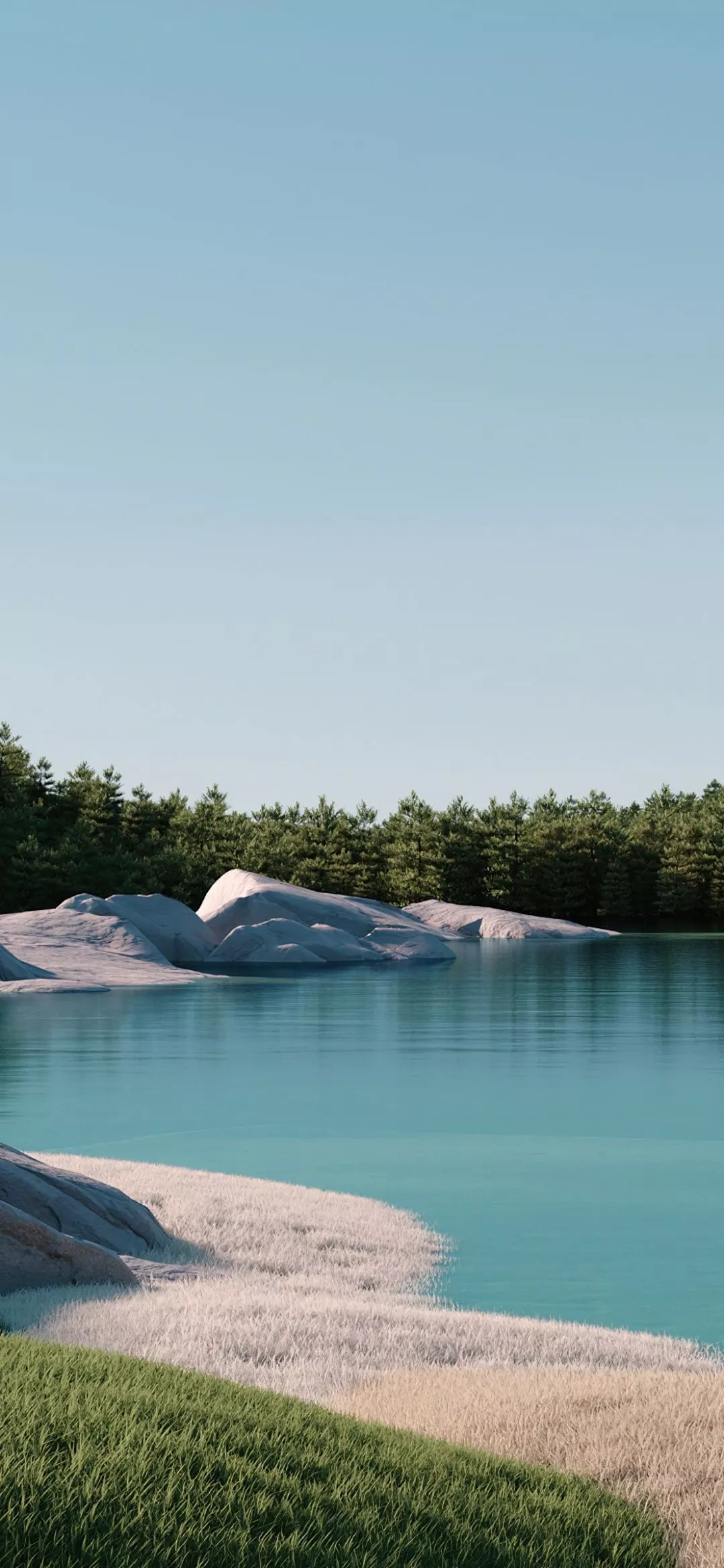 Windows 11 Wallpaper 4K, Lake