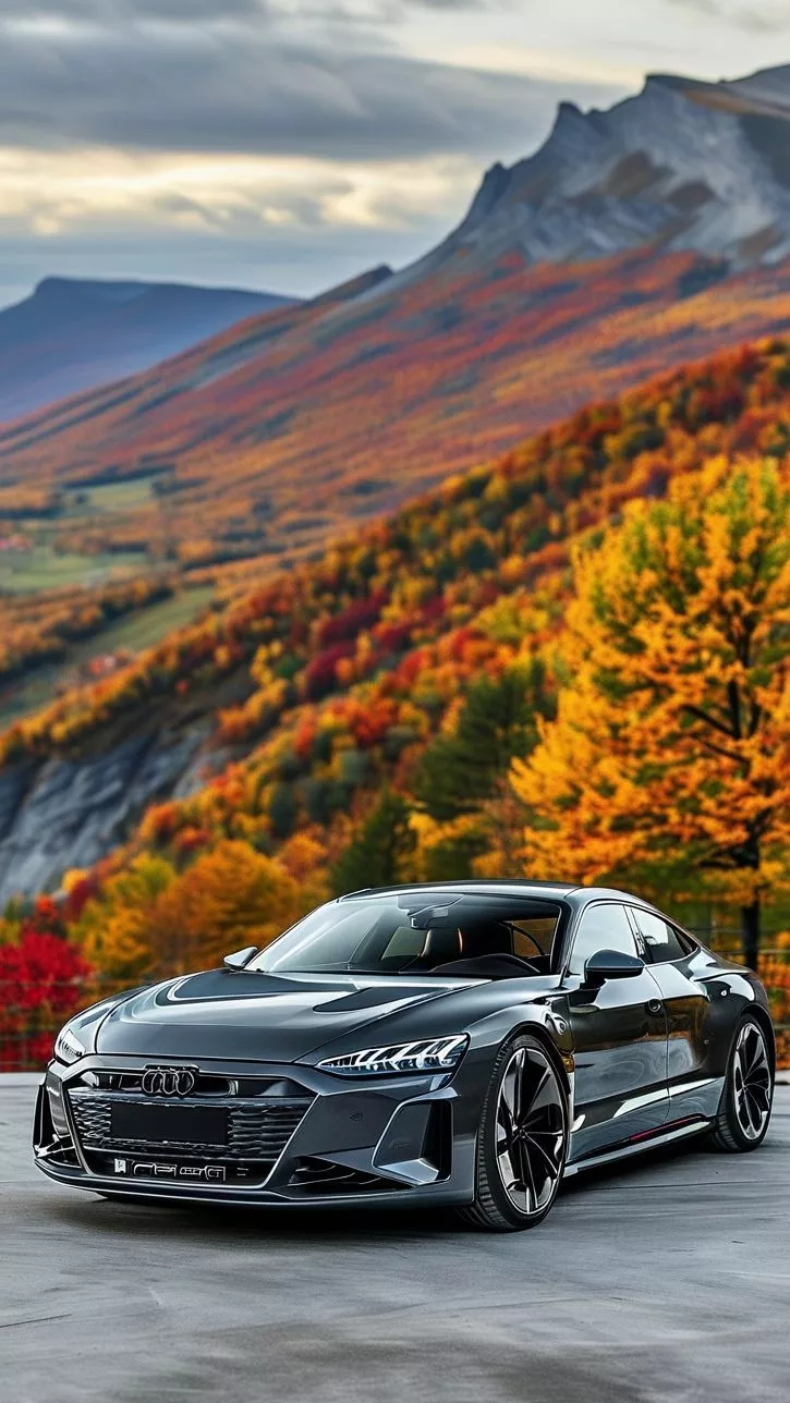 Black Audi E Tron Gt Car Aesthetic