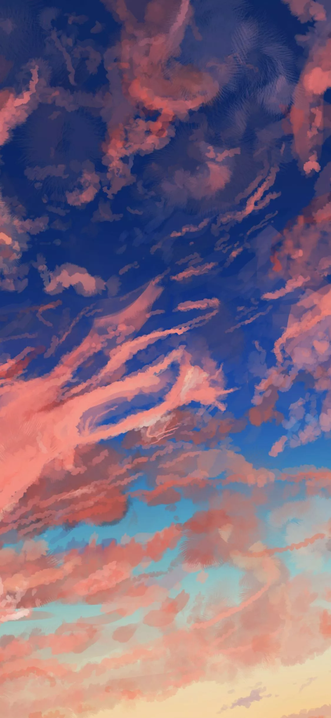 Cloud Sky Anime iPhone XS