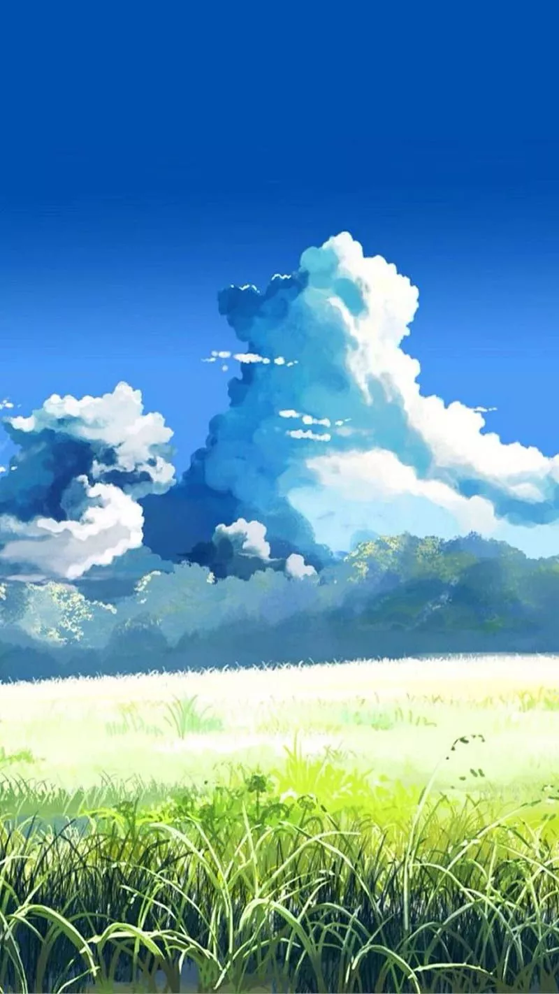 Sky, anime, HD phone wallpaper