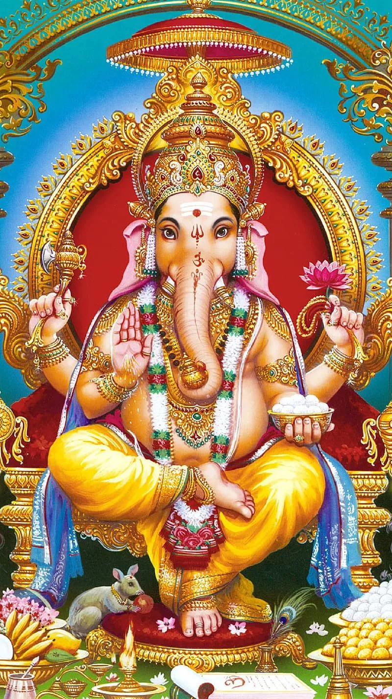 Vinayaka, ganapathi, ganesh, HD phone