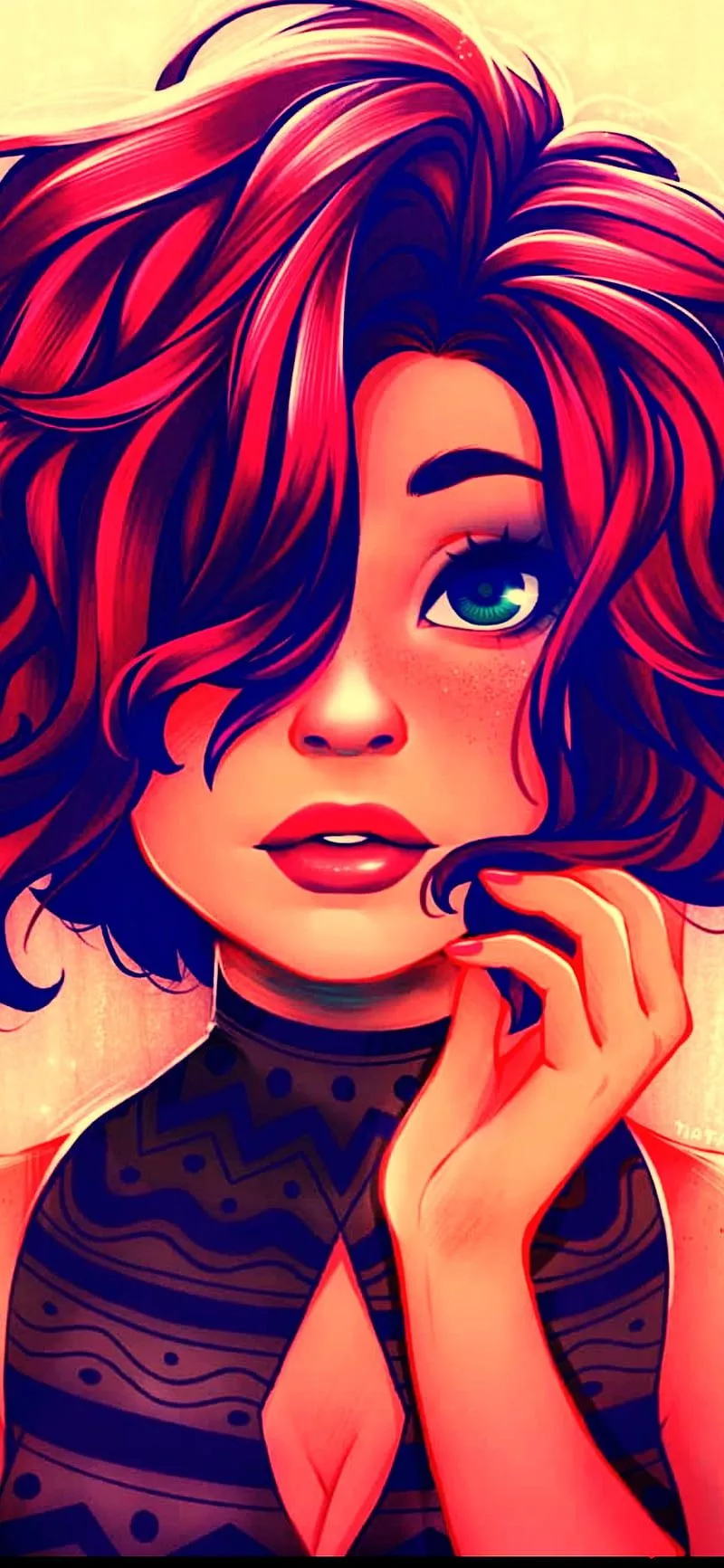 HD girl iphone wallpaper