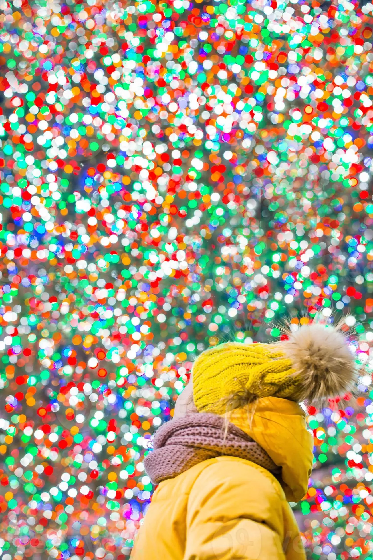 Rockefeller Christmas tree in New York