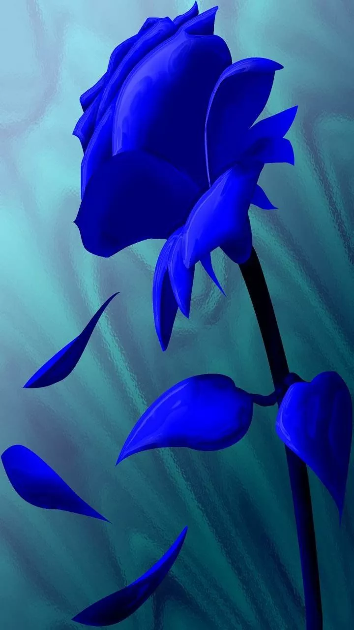 Download Blue Rose Flower Artistic Rose