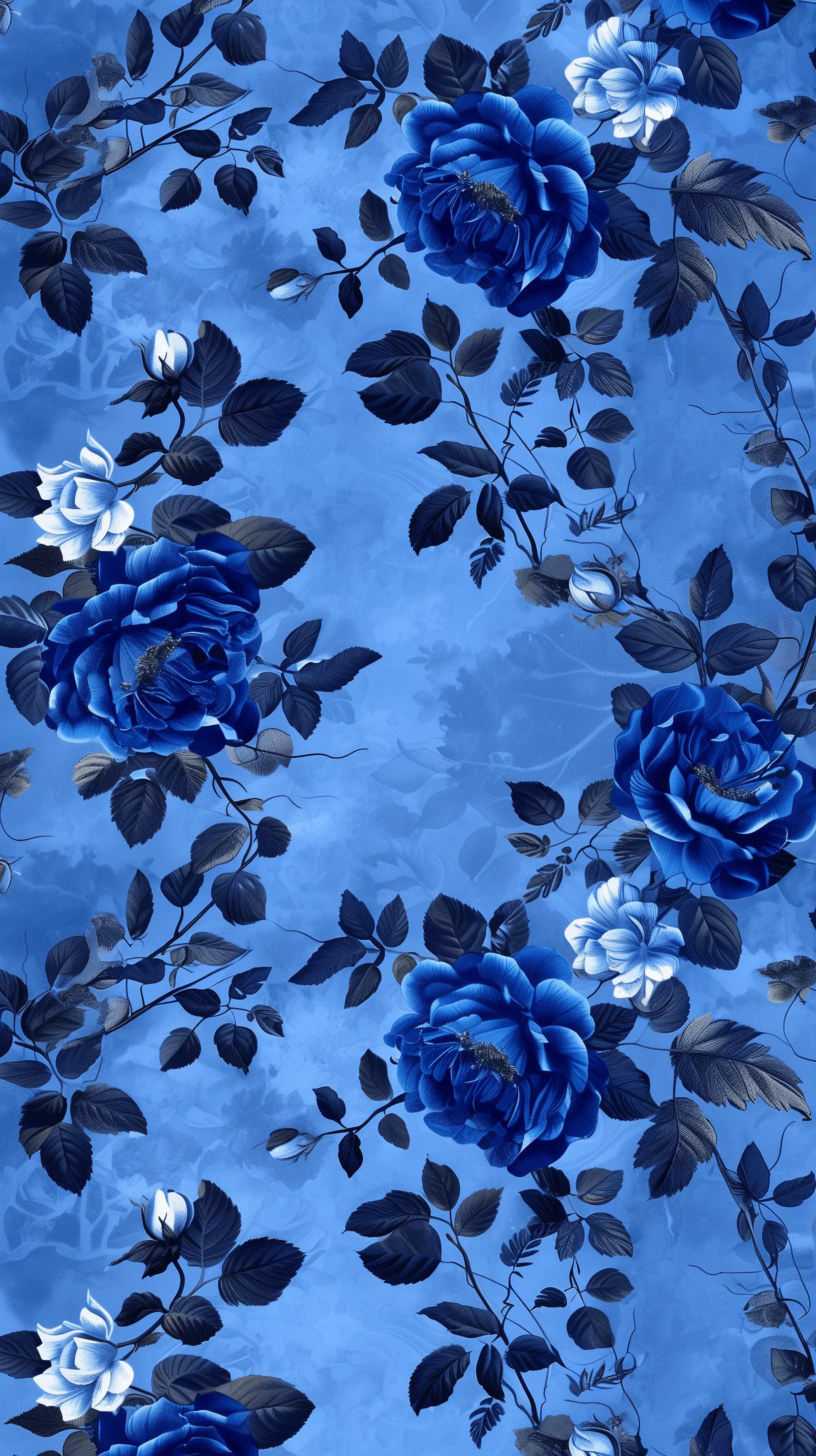 Enchanted Blue Roses