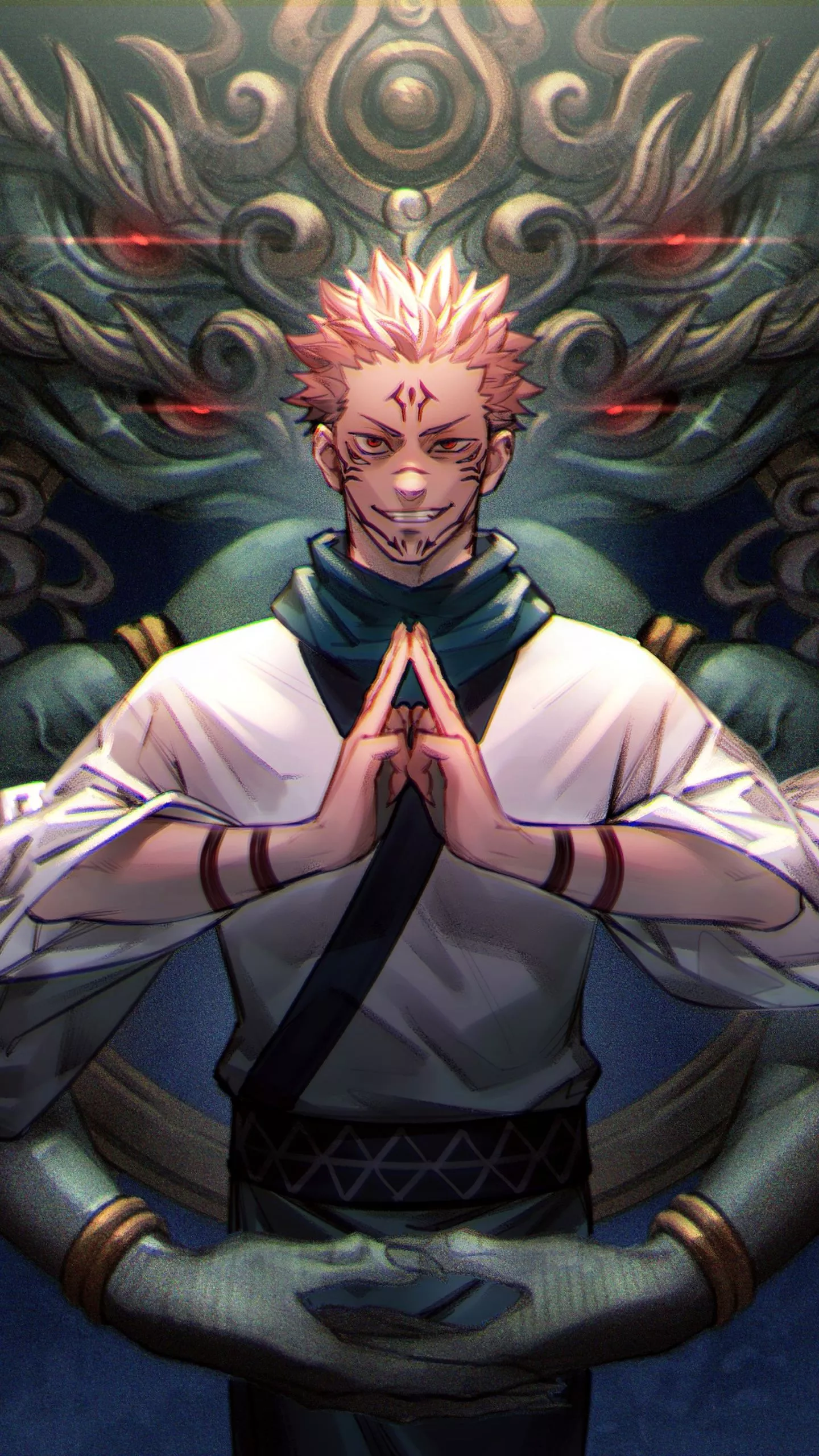 Sukuna Wallpaper 4K, 5K, Jujutsu Kaisen