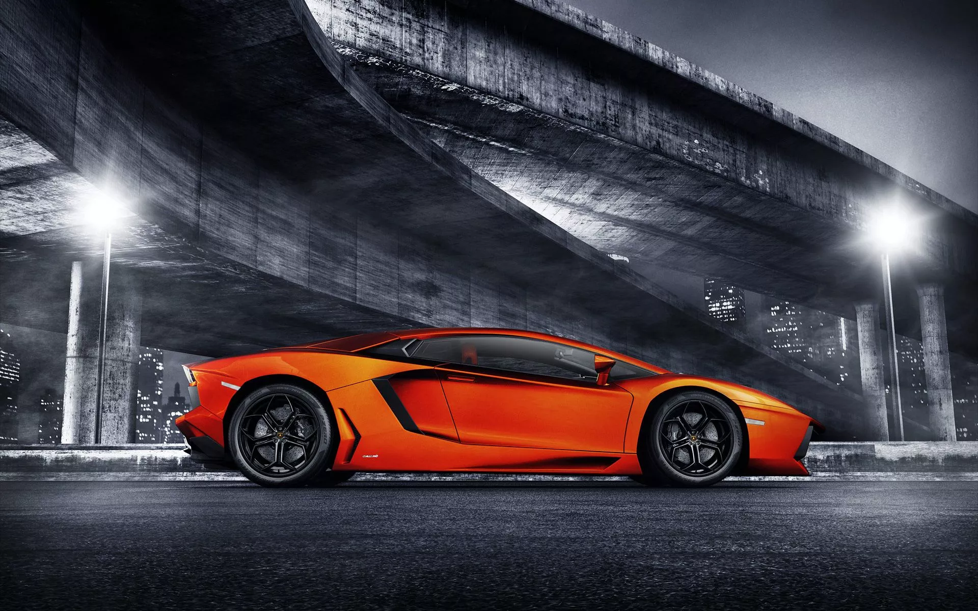 Lamborghini Aventador Sports Car Wallpaper