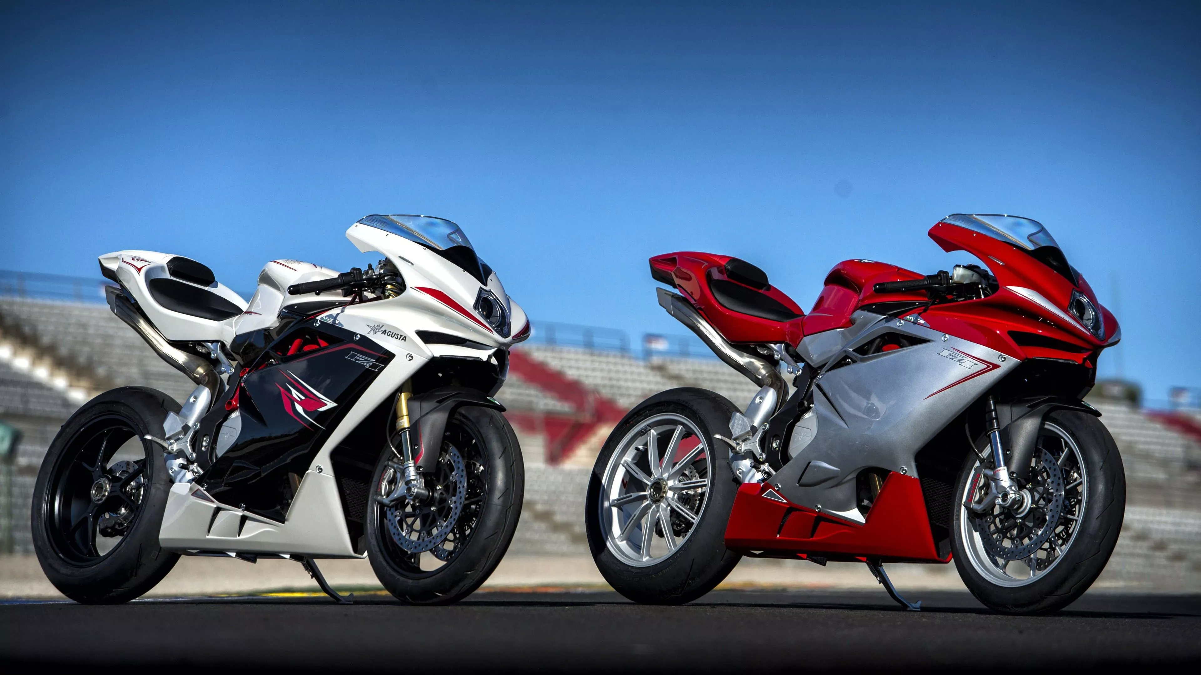 Red White 2022 MV Agusta F3 RR 4K HD