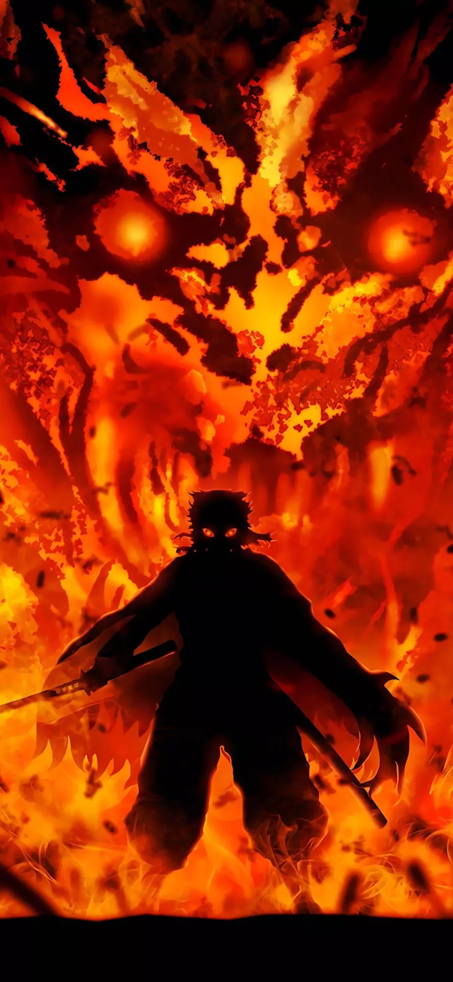 Kyojuro Rengoku Fire Demon Slayer