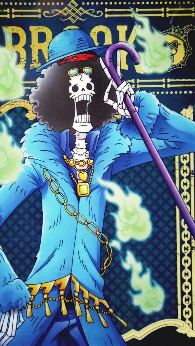 Brook, one, piece, HD phone wallpaper