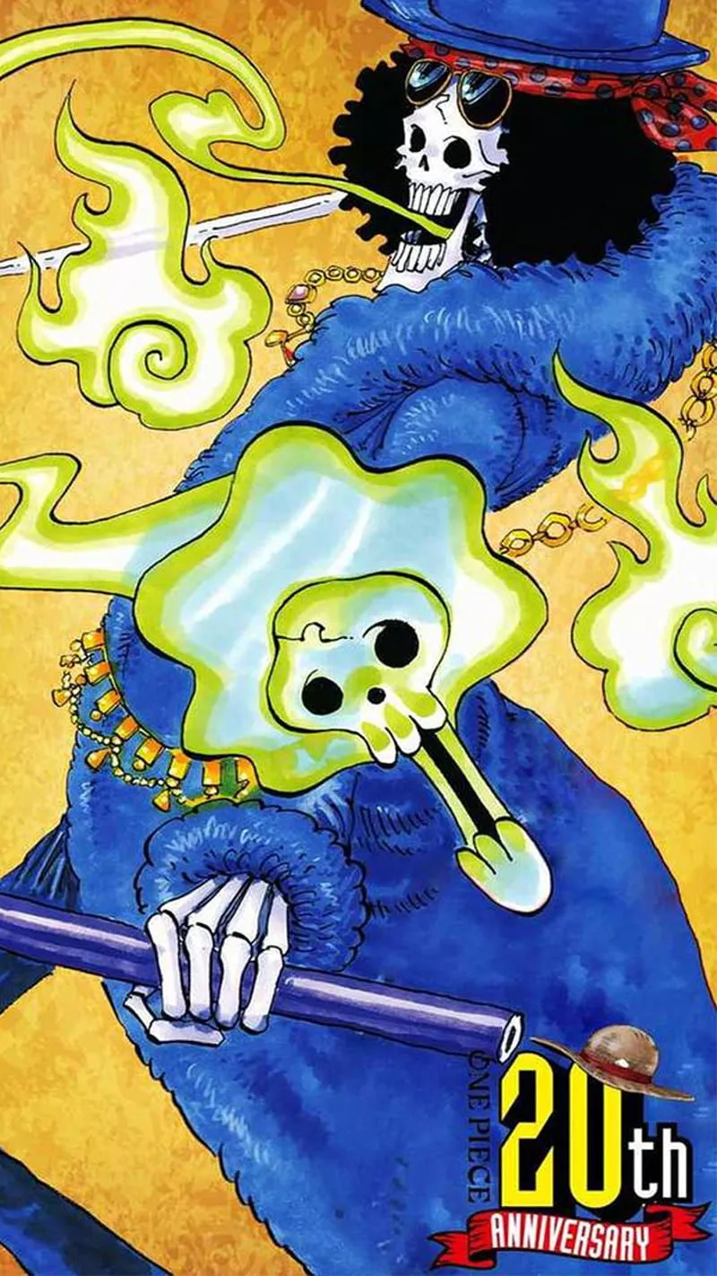 Brook, Anime, One Piece, Manga, HD