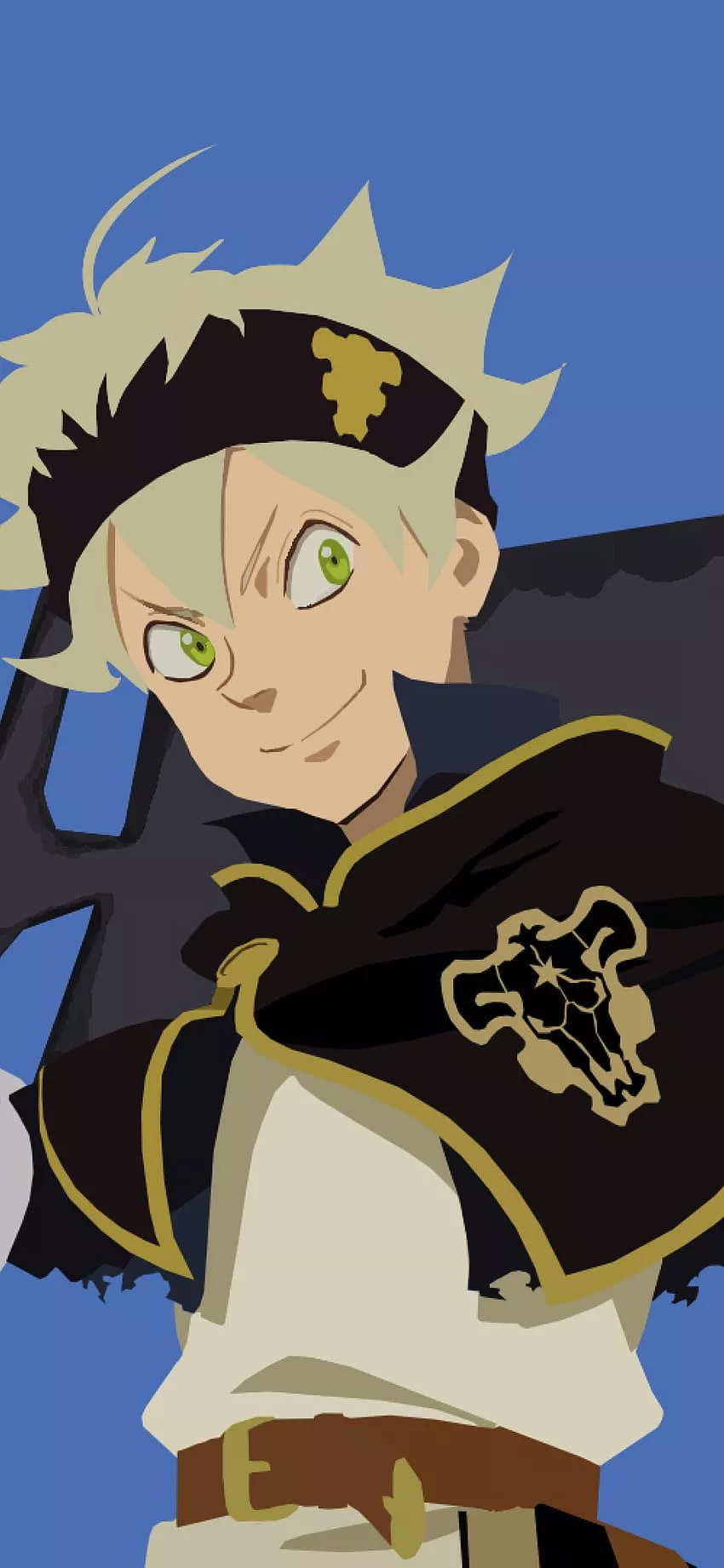 Asta Black Clover iPhone XS, iPhone 10