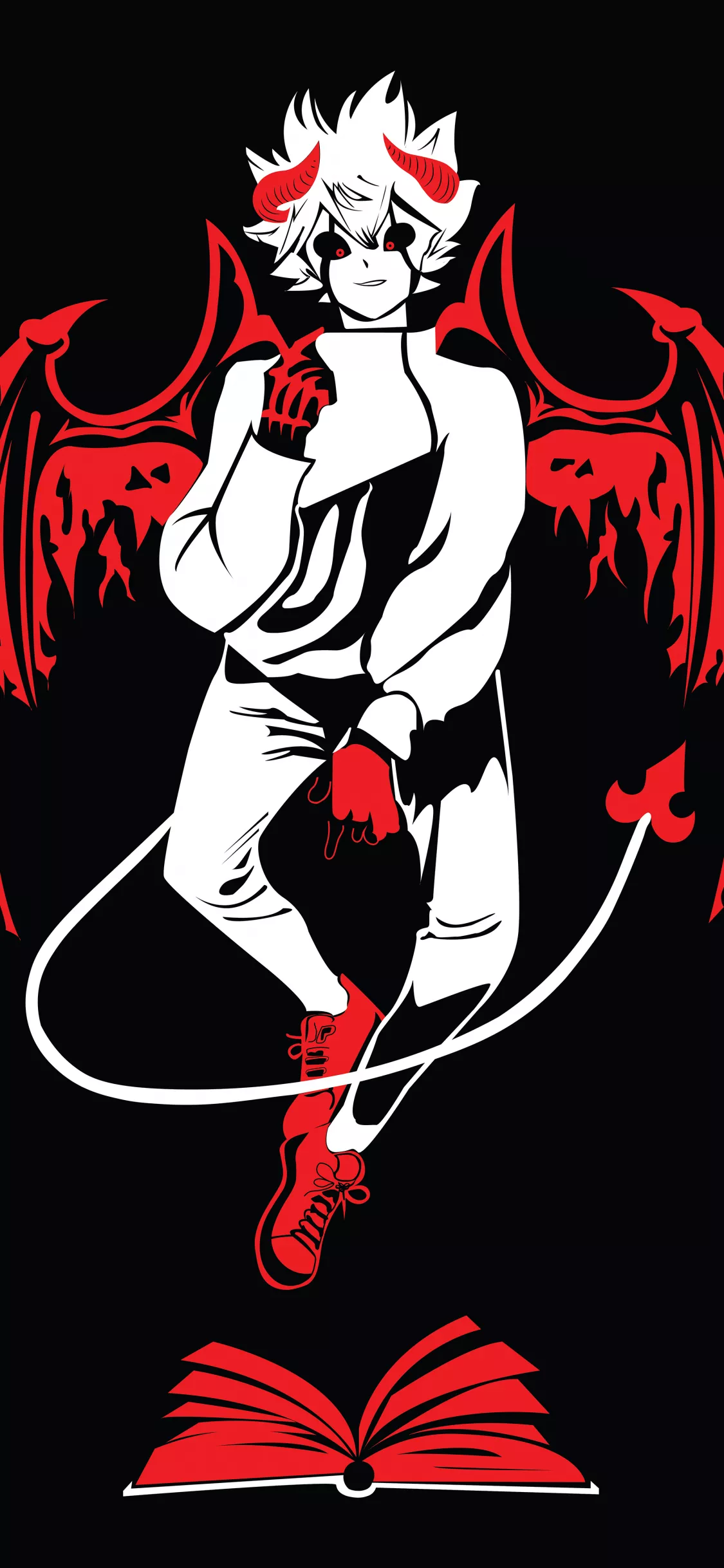 Black Clover Wallpaper 4K, Liebe, Black